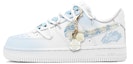 Buy 【訂製球鞋】Nike Air Force 1 Low 空軍一號 減齡穿搭 小香風 山茶花少女 特殊鞋盒 防滑 低筒 板鞋 GS 藍