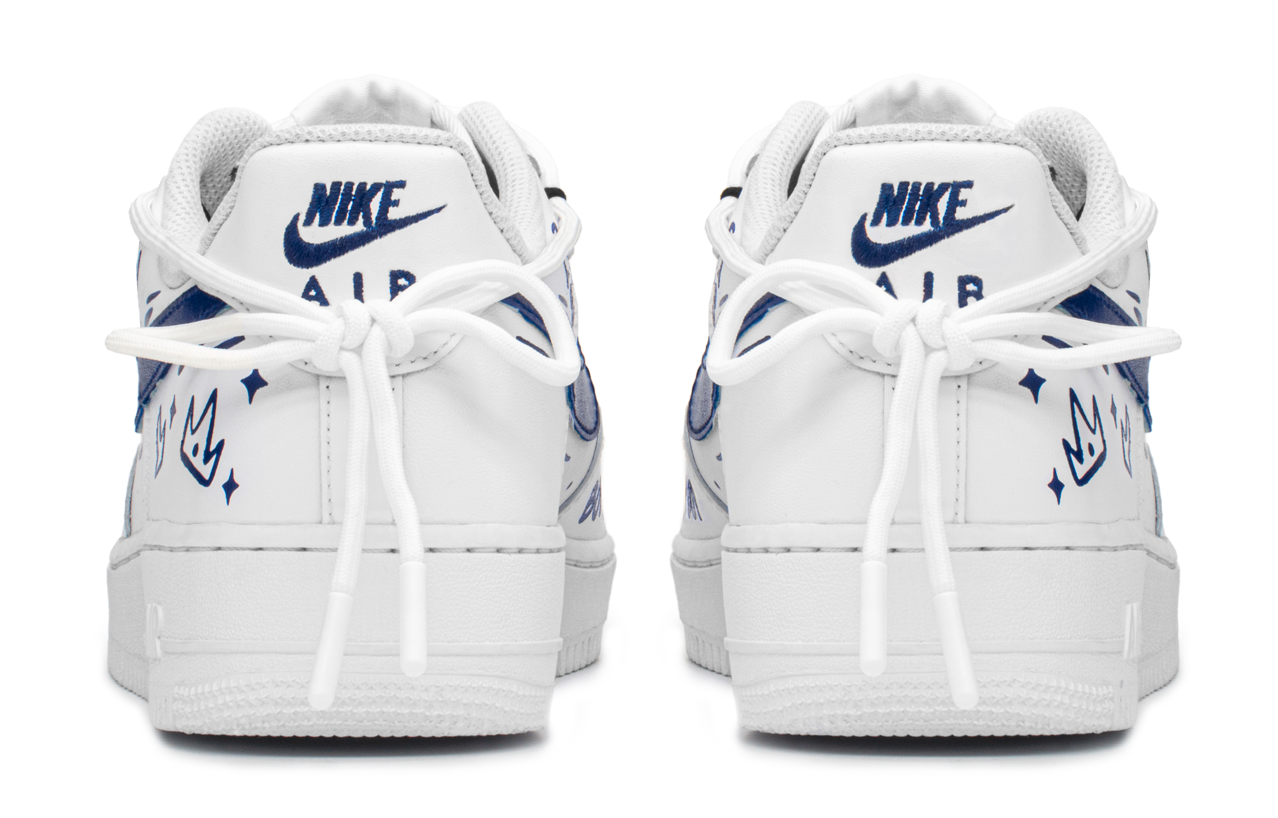 Shop 나이키 에어포스 1 로우 '캠퍼스 블루 화이트' (커스텀) CW2288-111(TeamA-AF校园男)