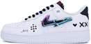 Buy 【定制球鞋】 Nike Air Force 1 Low 07 PRM "carbiner swoosh" 印花集 印花 圖案 電競 低幫 板鞋 男款 白黑