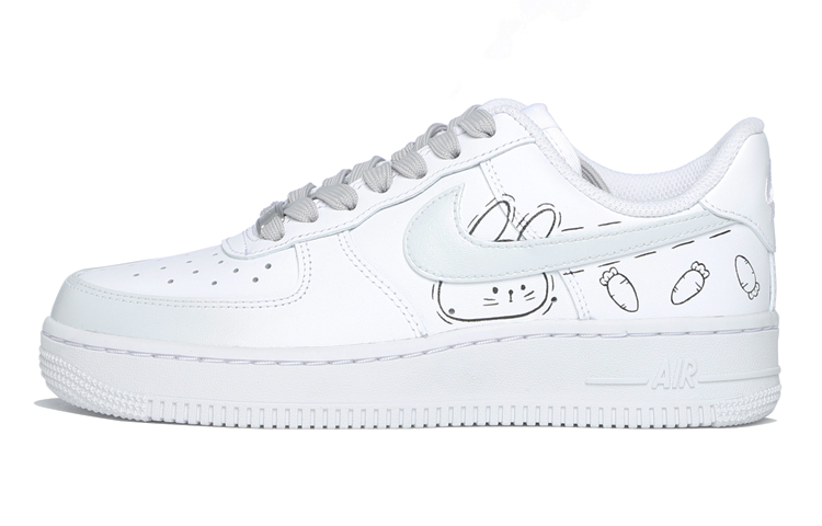 Buy [Zapatillas Personalizadas] Nike Air Force 1 Low 'Dibujo Zanahoria' CW2288-111(Team20-男款兔子)