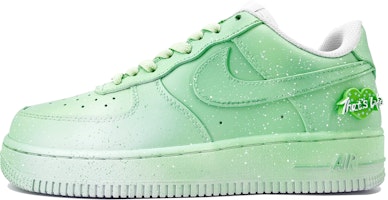 【訂製球鞋】 Nike Air Force 1 Low 失眠畫家 SDS 卡通 暈染 休閒 流行 低筒 板鞋 男款 綠色 Order 【訂製球鞋】 Nike Air Force 1 Low 失眠畫家 SDS 卡通 暈染 休閒 流行 低筒 板鞋 男款 綠色