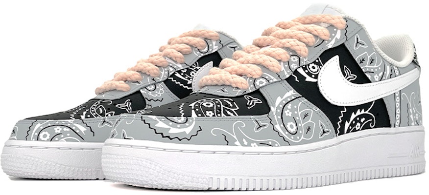 Zapatillas Nike Air Force 1 Low 'Cashew Flower Hip Hop Street' 314192-117(Team-肆女款喷绘黑白灰腰果花) Lookbook Zapatillas Nike Air Force 1 Low 'Cashew Flower Hip Hop Street' 314192-117(Team-肆女款喷绘黑白灰腰果花)