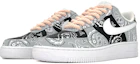 Lookbook Zapatillas Nike Air Force 1 Low 'Cashew Flower Hip Hop Street' 314192-117(Team-肆女款喷绘黑白灰腰果花)
