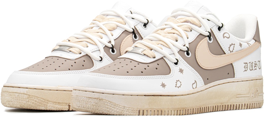 【カスタムシューズ】ナイキ エアフォース1 ロー 'カシュー フラワー ダスト カーキ ホワイト ブラウン' CW2288-111(TeamA-AF腰果尘埃男S-BOX) Lookbook 【カスタムシューズ】ナイキ エアフォース1 ロー 'カシュー フラワー ダスト カーキ ホワイト ブラウン' CW2288-111(TeamA-AF腰果尘埃男S-BOX)