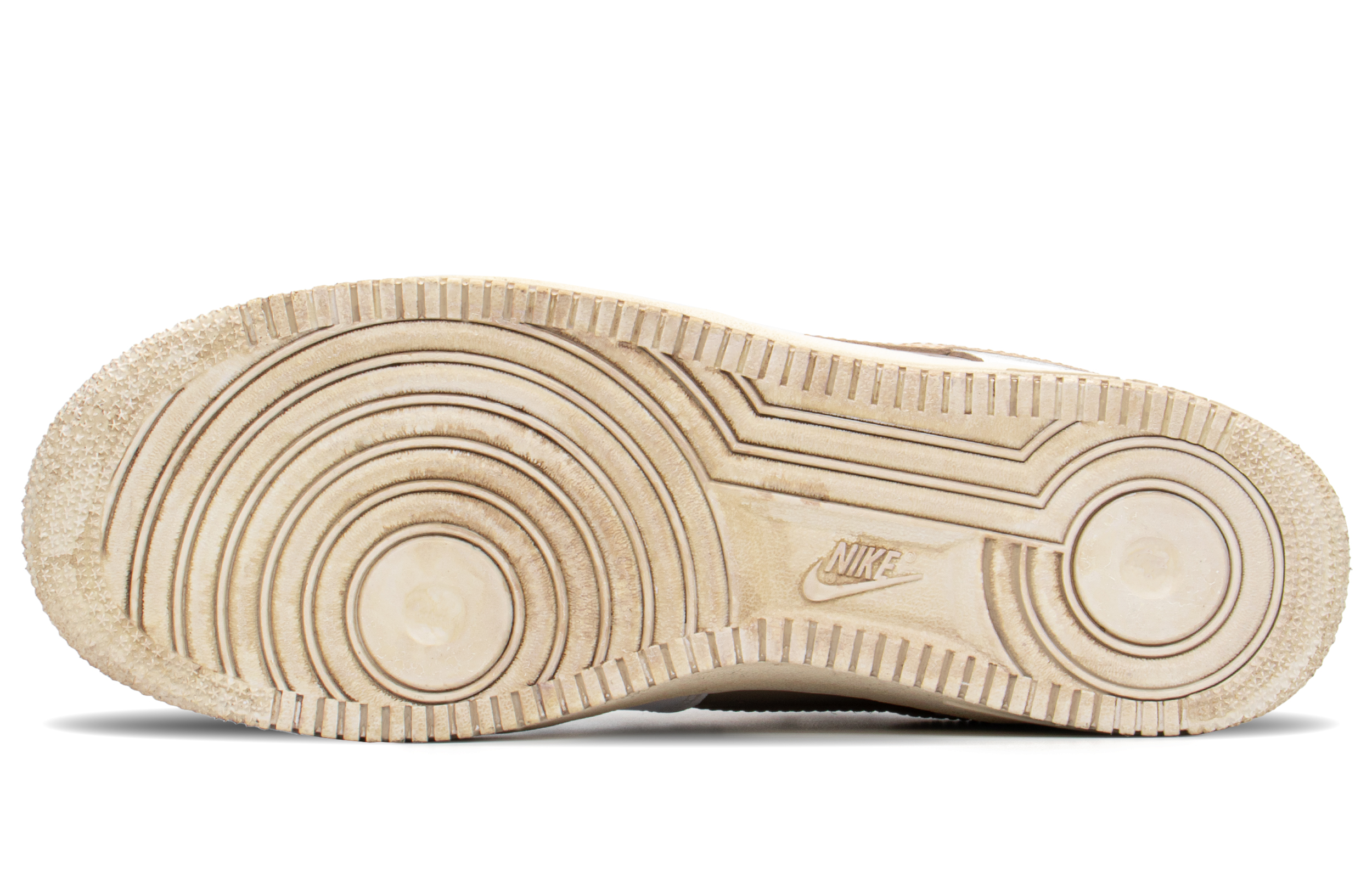 Shop 【カスタムシューズ】ナイキ エアフォース1 ロー 'カシュー フラワー ダスト カーキ ホワイト ブラウン' CW2288-111(TeamA-AF腰果尘埃男S-BOX)