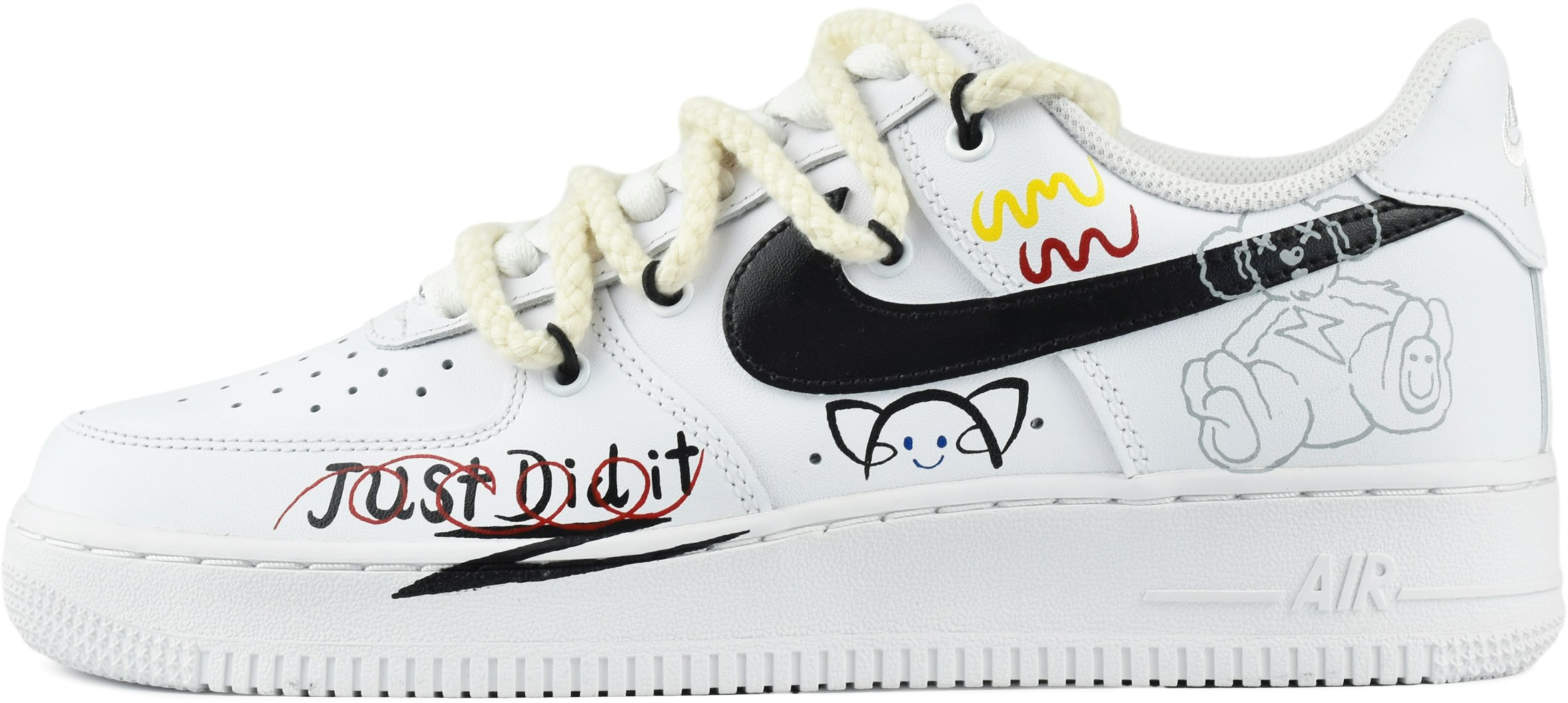 custom-shoes-nike-air-force-1-low-cat-and-bear-graffiti