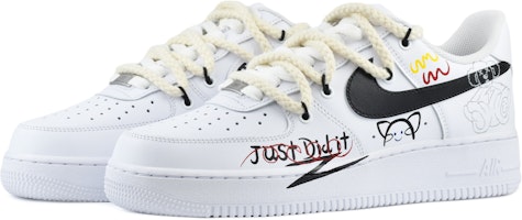 나이키 에어포스 1 로우 '고양이와 곰 그라피티' CW2288-111(TeamD-男款小熊涂鸦) Lookbook 나이키 에어포스 1 로우 '고양이와 곰 그라피티' CW2288-111(TeamD-男款小熊涂鸦)