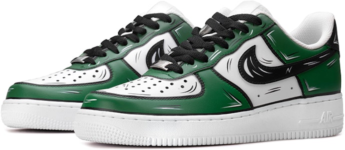 나이키 에어포스 1 로우 '셀틱스 애니' (커스텀) CW2288-111(TeamB-凯尔特人二次元绿白) Lookbook 나이키 에어포스 1 로우 '셀틱스 애니' (커스텀) CW2288-111(TeamB-凯尔特人二次元绿白)