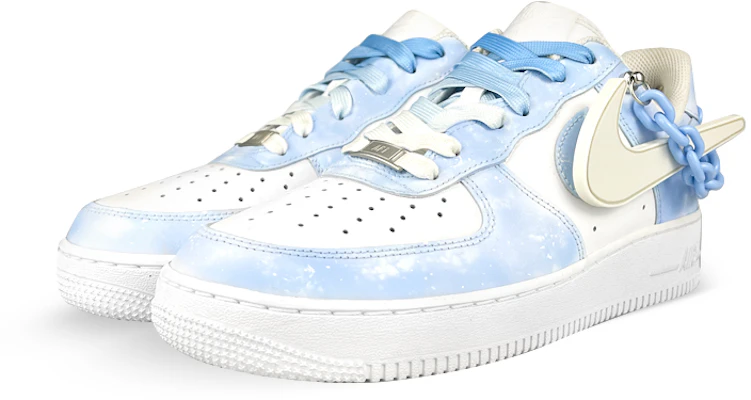 【定制鞋】Nike 空军 1 低帮 '白蓝链条' DH2920-111(Team叁-女LED蓝链) Shop 【定制鞋】Nike 空军 1 低帮 '白蓝链条' DH2920-111(Team叁-女LED蓝链)