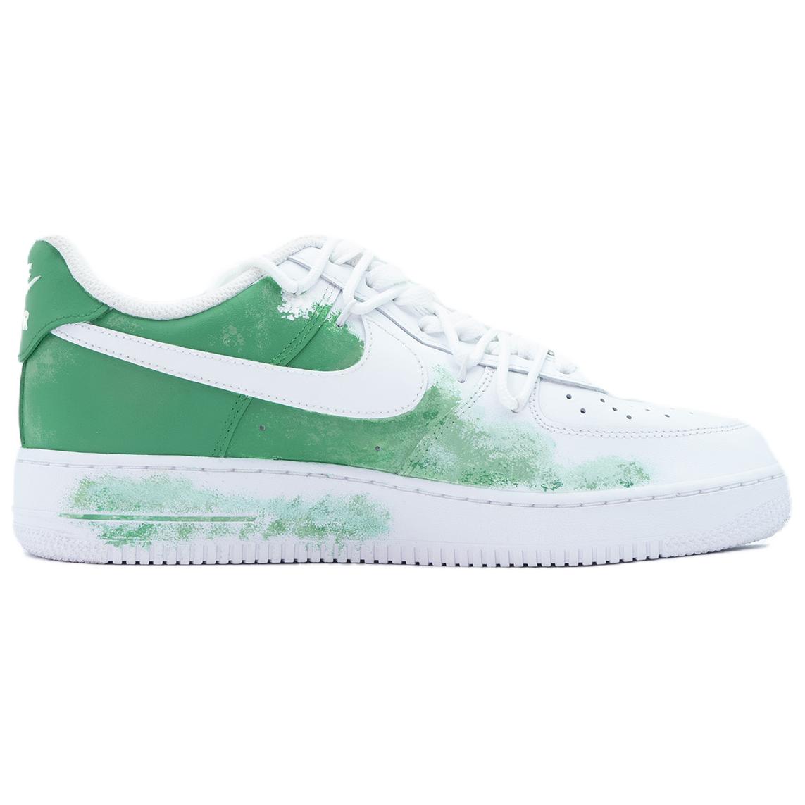 [Custom Shoes] Nike Air Force 1 Low 'Chaotic Taste Waterbird Green White' 圖 3