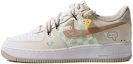 Buy 【定制球鞋】Nike Air Force 1 Low 芝士街區 芝士 棋盤格 日常 特殊鞋盒 低幫 板鞋 男女同款 黃綠白