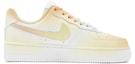 Order 【定制球鞋】 Nike Air Force 1 Low 空軍一號 減齡穿搭 學院風 “芝士奶酪” 低幫 板鞋 GS 黃白