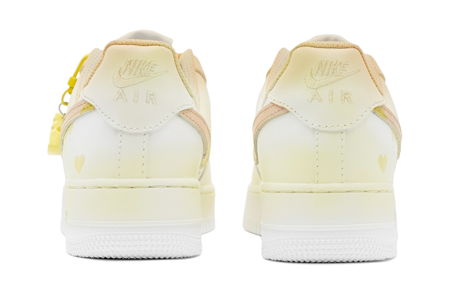Shop [定制鞋款] 耐克空军1号低帮‘芝士牛奶’ DH2920-111(TeamS-芝士奶酪女S-BOX)