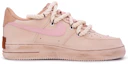 Order 【定制球鞋】 Nike Air Force 1 Low 空軍一號 定制 風情月思CHERISH 改造解構 貼皮 低幫 板鞋 男款 淺棕粉
