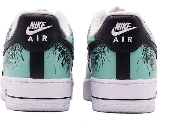 【定製球鞋】 Nike Air Force 1 Low 07 空軍一號 墨竹 中國風手繪 復古藝術 低幫 板鞋 男款 綠白黑 Shop 【定製球鞋】 Nike Air Force 1 Low 07 空軍一號 墨竹 中國風手繪 復古藝術 低幫 板鞋 男款 綠白黑
