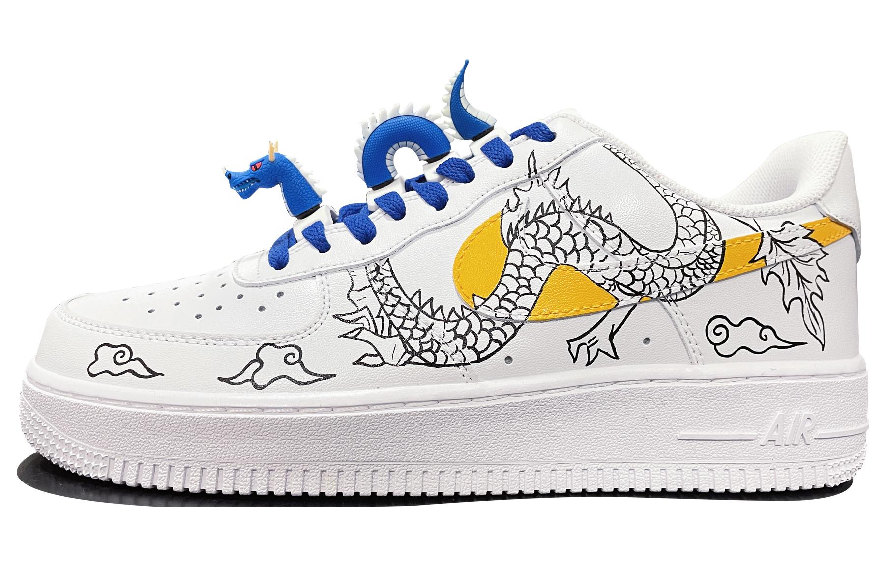 Buy [Zapatos Personalizados] Nike Air Force 1 Low 'Dragón Chino' CW2288-111(TeamD-男款中国龙)
