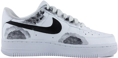 【訂製球鞋】Nike Air Force 1 Low `07 空軍一號 國風 水墨 竹子 藝術 低幫 板鞋 男款 黑白 Order 【訂製球鞋】Nike Air Force 1 Low `07 空軍一號 國風 水墨 竹子 藝術 低幫 板鞋 男款 黑白