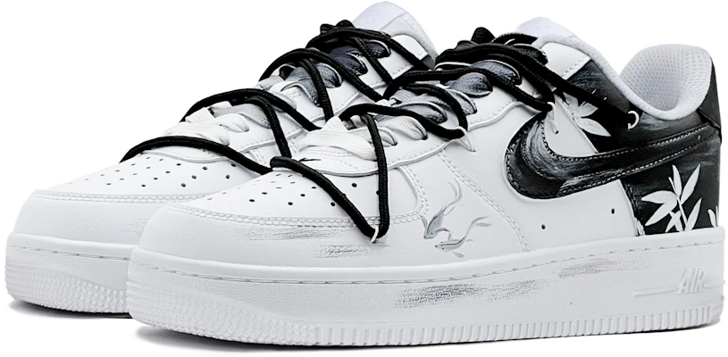 나이키 에어포스 1 '묵죽어' (Nike AF1 '묵죽어') CW2288-111(TeamS-水墨竹鱼男S-BOX) Lookbook 나이키 에어포스 1 '묵죽어' (Nike AF1 '묵죽어') CW2288-111(TeamS-水墨竹鱼男S-BOX)