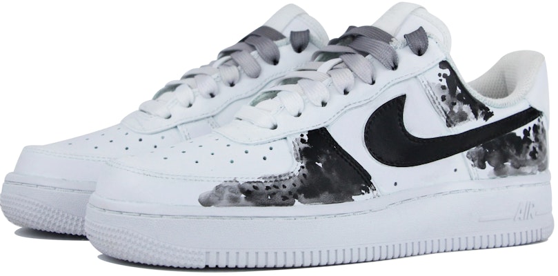 나이키 에어포스 1 로우 '먹흰' (커스텀) CW2288-111(Team39-AMY66黑与白) Lookbook 나이키 에어포스 1 로우 '먹흰' (커스텀) CW2288-111(Team39-AMY66黑与白)