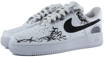 【訂製球鞋】Nike Air Force 1 Low `07 空軍一號 國風 水墨 竹子 藝術 低幫 板鞋 男款 黑白 Lookbook 【訂製球鞋】Nike Air Force 1 Low `07 空軍一號 國風 水墨 竹子 藝術 低幫 板鞋 男款 黑白
