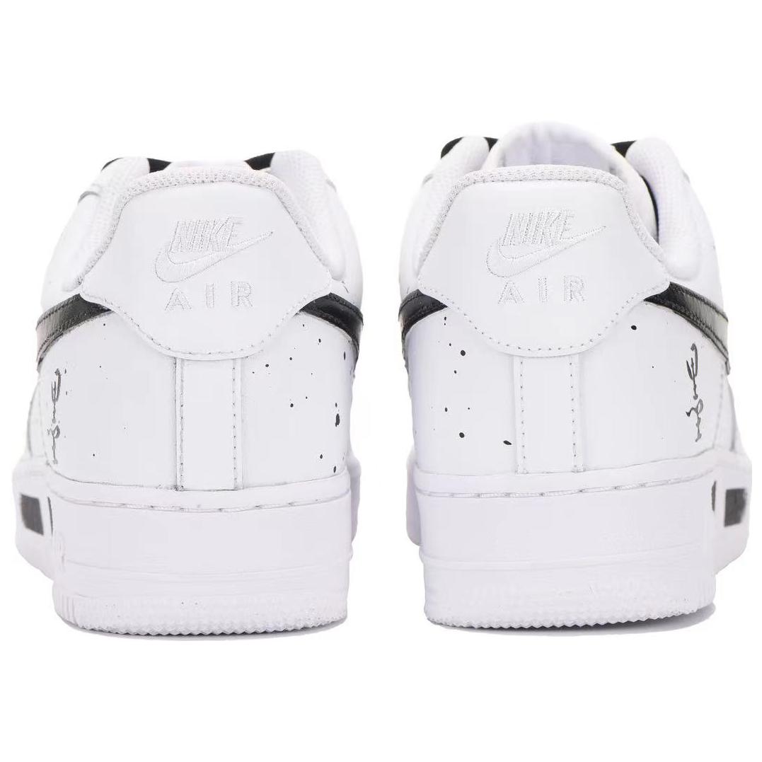 Shop [Custom Shoes] Nike Air Force 1 Low 'Chinese Ink Black-White'