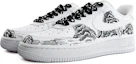 Lookbook 【定製球鞋】 Nike Air Force 1 Low 07 TCO國風主題 寫意山水 復古手繪 低幫 板鞋 男款 黑白