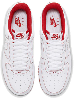 【定制球鞋】 Nike Air Force 1 Low 空軍一號 中國結 噴繪 特殊鞋盒 低幫 板鞋 男款 紅黃 2