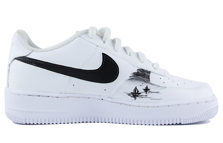 Order 나이키 에어포스 1 로우 '수묵화' (검/흰) CW2288-111(Team39-AMY43国风山水)