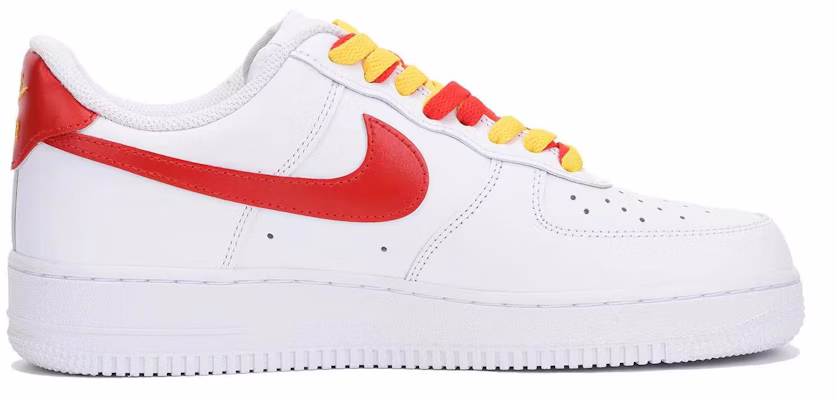 【訂製球鞋】Nike Air Force 1 Low LE 空軍一號 新年禮物 國潮 中國風 中國紅 低幫 板鞋 GS 紅黃 Order 【訂製球鞋】Nike Air Force 1 Low LE 空軍一號 新年禮物 國潮 中國風 中國紅 低幫 板鞋 GS 紅黃