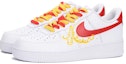 Lookbook 【訂製球鞋】Nike Air Force 1 Low LE 空軍一號 新年禮物 國潮 中國風 中國紅 低幫 板鞋 GS 紅黃
