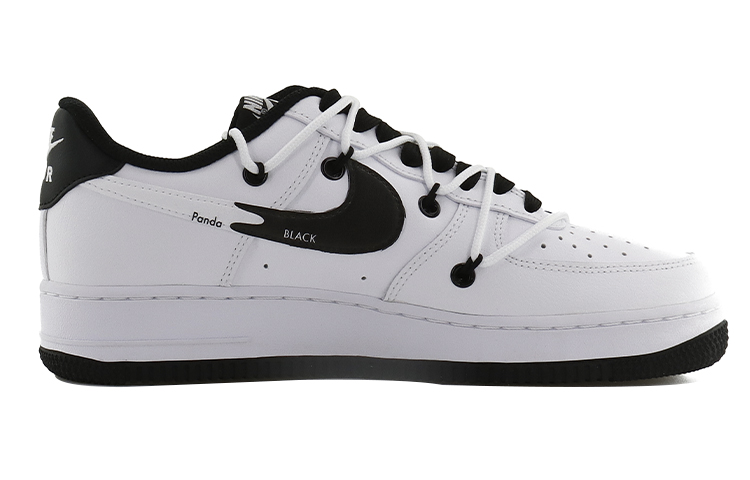 Order [Zapatillas Personalizadas] Nike Air Force 1 Low 'Panda Chino Negro-Blanco' DV1331-100(Team10-趴趴熊猫）