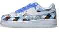 Buy 【定制球鞋】Nike Air Force 1 Low 07 Low 國風美倫 一重山水 塗鴉手繪 休閒 低幫 板鞋 男款 純白