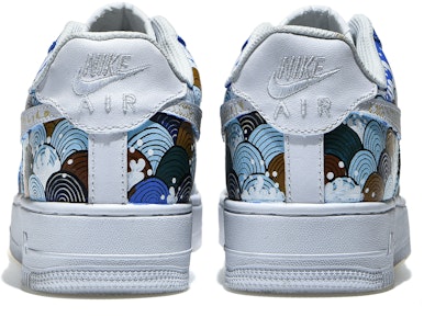 カスタムNike Air Force 1 '水墨山水' (ピュアホワイト) CW2288-111(Team23-男款-一重山水-纯白) Purchase カスタムNike Air Force 1 '水墨山水' (ピュアホワイト) CW2288-111(Team23-男款-一重山水-纯白)