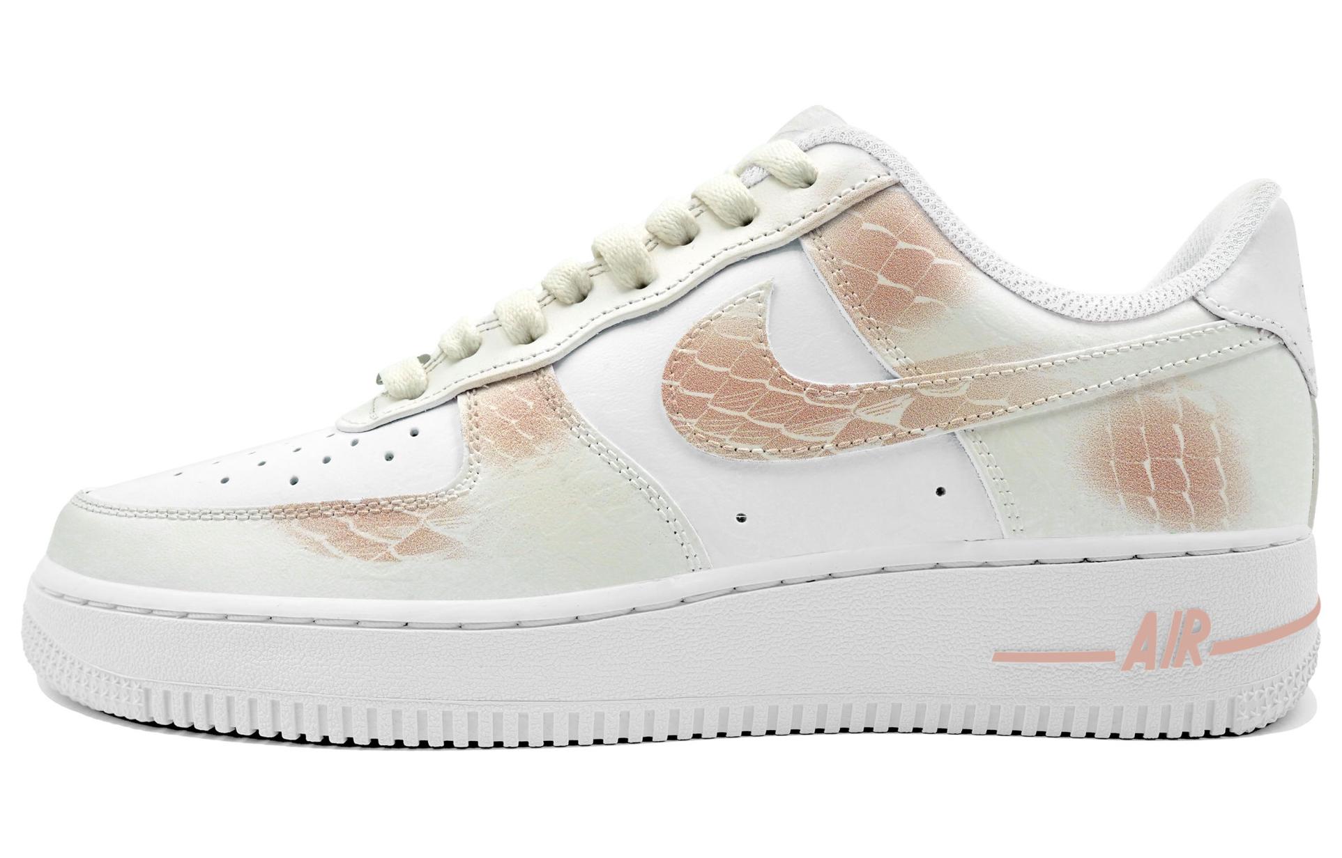 [Custom Shoes] Nike Air Force 1 Low 'Chinese Style White-Pink' 圖 2