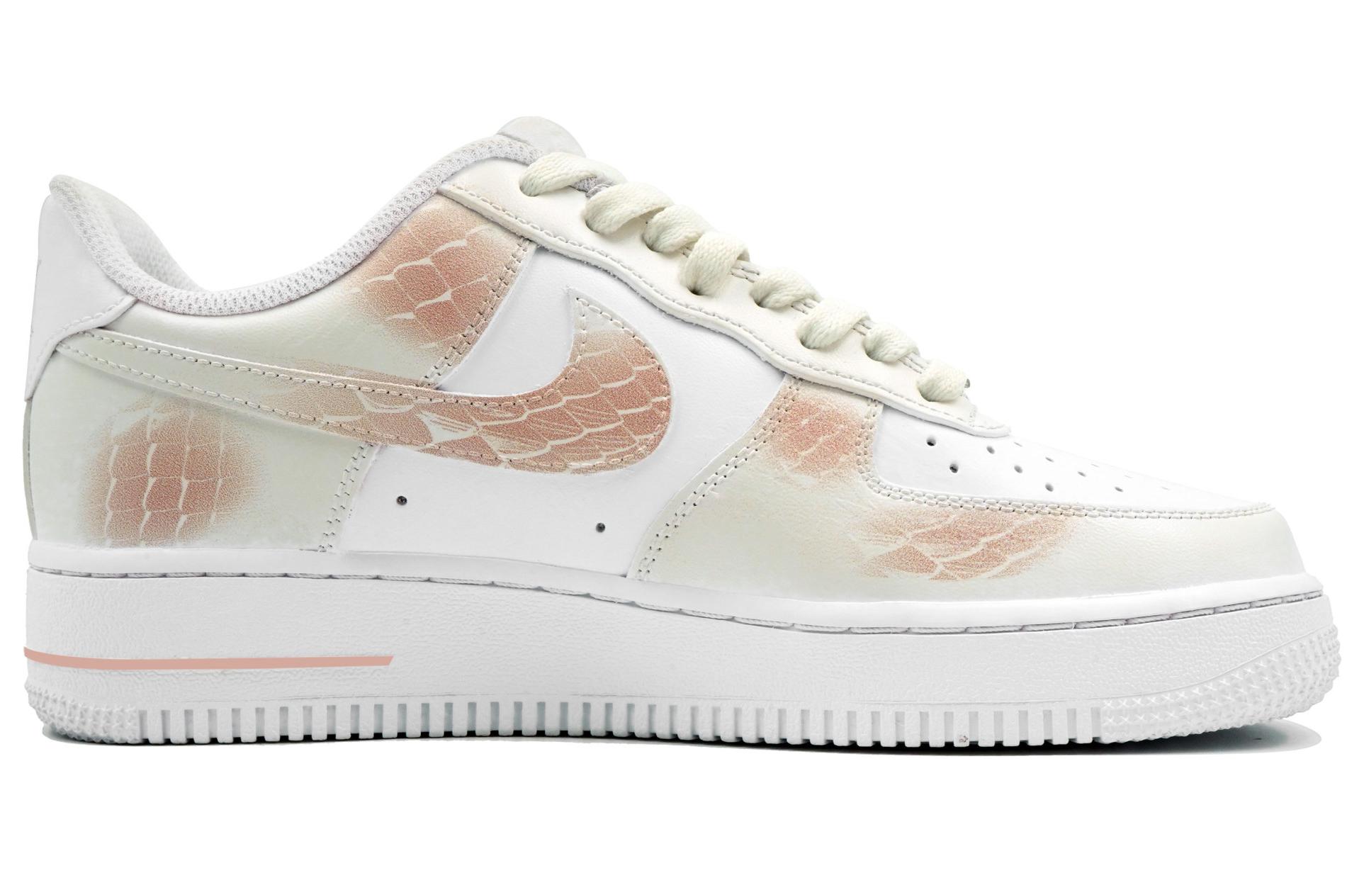 [Custom Shoes] Nike Air Force 1 Low 'Chinese Style White-Pink' 圖 3