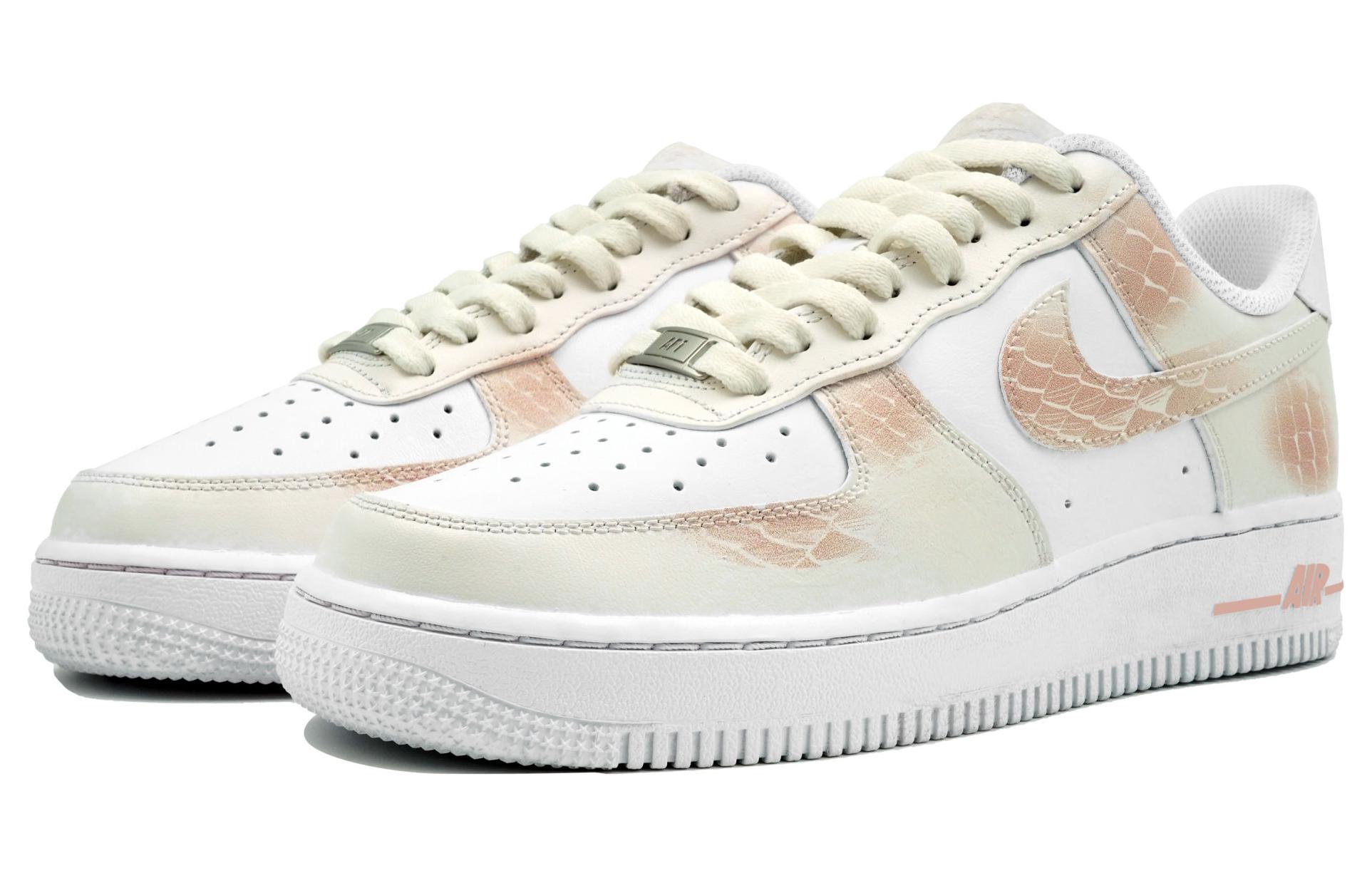 [Custom Shoes] Nike Air Force 1 Low 'Chinese Style White-Pink' 圖 4