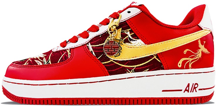 custom-shoes-nike-air-force-1-low-chinese-wedding-red
