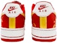 Shop 【定制球鞋】 Nike Air Force 1 Low 國潮 婚鞋 鳳舞九天 新婚禮物 喜慶吉祥 低幫 板鞋 GS 紅色