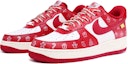 Lookbook Zapatillas Nike Air Force 1 Low 'Navidad Graffiti Blanco Rojo Plata' DO5220-161(TeamTen-男款圣诞涂鸦红)
