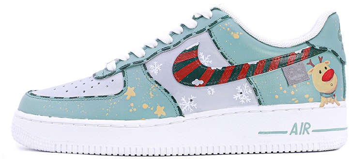 custom-shoes-nike-air-force-1-low-christmas-night-reindeer-snowflake