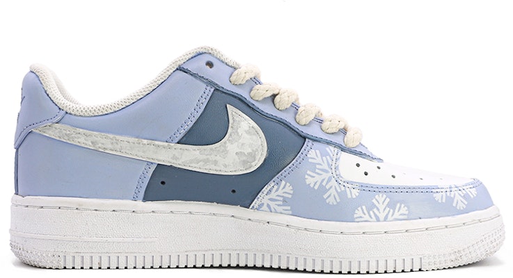 나이키 에어포스 1 로우 '크리스마스 산타 눈꽃 그라피티' 커스텀 CW2288-111(TeamM-男女同款圣诞老人雪花白蓝) Order 나이키 에어포스 1 로우 '크리스마스 산타 눈꽃 그라피티' 커스텀 CW2288-111(TeamM-男女同款圣诞老人雪花白蓝)