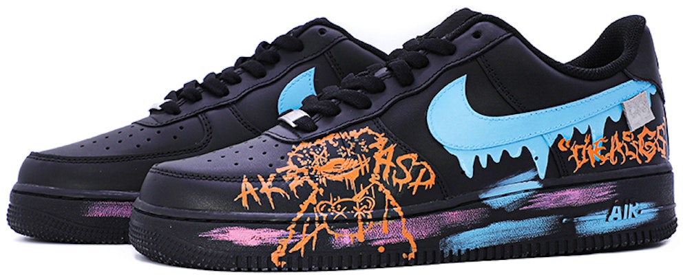 Nike Air Force 1 Personalizadas Navidad Oso Negro CW2288-001(TeamM-男款圣诞夜小熊涂鸦) Lookbook Nike Air Force 1 Personalizadas Navidad Oso Negro CW2288-001(TeamM-男款圣诞夜小熊涂鸦)