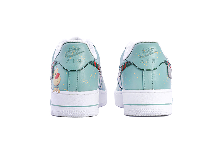 Shop Zapatillas Nike Air Force 1 Low 'Navidad Reno Copo de Nieve' CW2288-111(TeamM-男款圣诞麋鹿雪花)