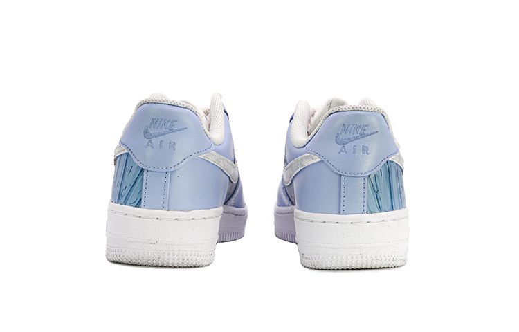 Details for 나이키 에어포스 1 로우 '크리스마스 산타 눈꽃 그라피티' 커스텀 CW2288-111(TeamM-男女同款圣诞老人雪花白蓝)