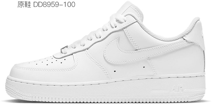 나이키 에어포스 1 로우 '크리스마스 산타 눈꽃 그라피티' 커스텀 CW2288-111(TeamM-男女同款圣诞老人雪花白蓝) 2