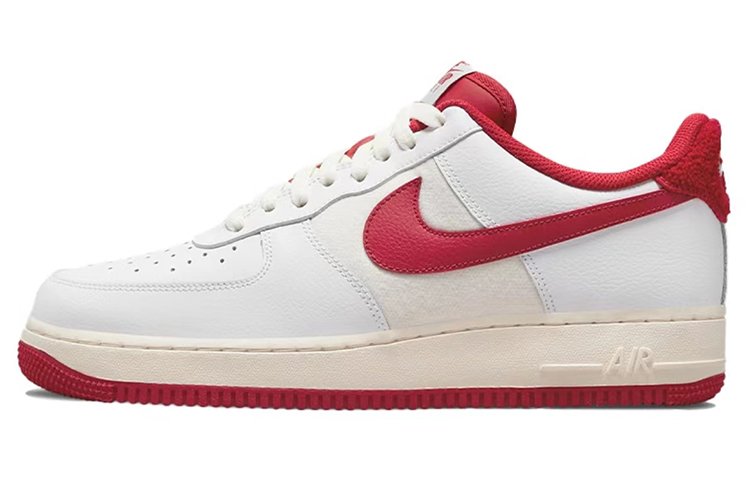 Details for [Kasut Custom] Nike Air Force 1 Low 'Merah Krismas Lusuh' DO5220-161(TeamB-男款米白红圣诞M-BOX)