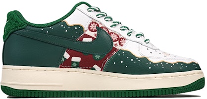 【訂製球鞋】Nike Air Force 1 Low '07 LV8 聖誕節 冬日 雪花 低幫 板鞋 男款 綠 Order 【訂製球鞋】Nike Air Force 1 Low '07 LV8 聖誕節 冬日 雪花 低幫 板鞋 男款 綠