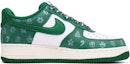 Order 【定制球鞋】 Nike Air Force 1 Low 07 LV8 聖誕主題 復古 塗鴉 雪花 冬日 潮流 低筒 板鞋 男款 白綠銀