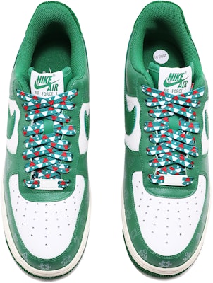 【定制球鞋】 Nike Air Force 1 Low 07 LV8 聖誕主題 復古 塗鴉 雪花 冬日 潮流 低筒 板鞋 男款 白綠銀 Purchase 【定制球鞋】 Nike Air Force 1 Low 07 LV8 聖誕主題 復古 塗鴉 雪花 冬日 潮流 低筒 板鞋 男款 白綠銀
