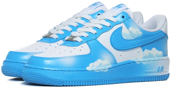 나이키 에어포스 1 로우 '청명'(커스텀) DV0788-101(Team10--晴空万里) Lookbook 나이키 에어포스 1 로우 '청명'(커스텀) DV0788-101(Team10--晴空万里)